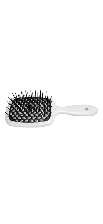 Щетка для волос Superbrush white-black